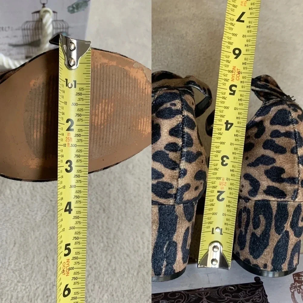Steven by Steve Madden Vassie Ankle Pump, Animal Prints, 8.5